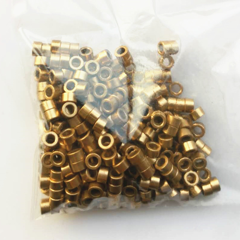 Copper sleeve precision shaft sleeve inner diameter 3 outer diameter 5 length 3 powder metallurgy oil containing bearing