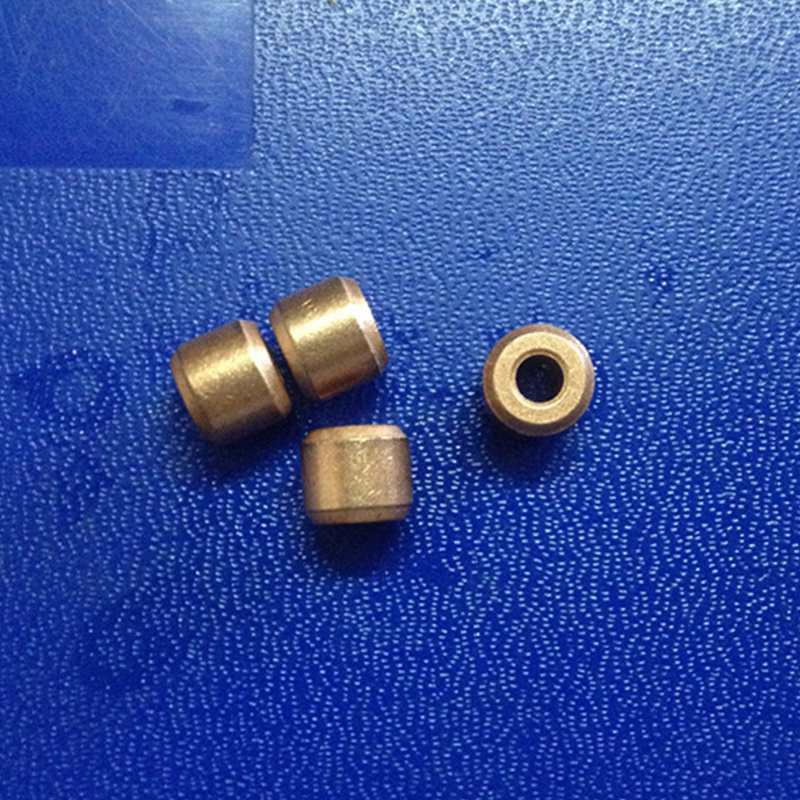 Step shaped oil bearing with inner diameter of 6 powder metallurgy process factory direct sales