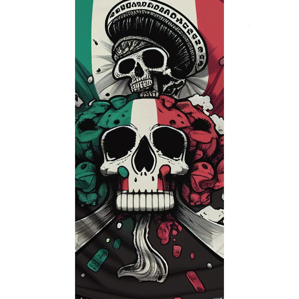 Mens T shirt Men's Short Sleeve Mexican Flag Creative Novelty T-shirt tee Casual tops summer clothes Hip hop trend