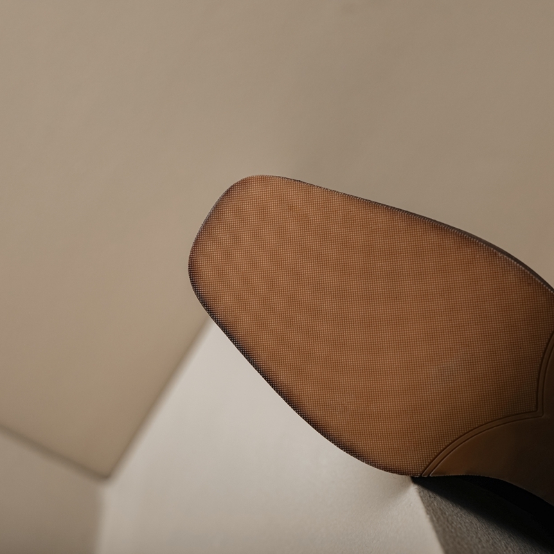 Kaky's New Square Head Mid Heel Genuine Leather Cowhide Women's High Sleeve Long Western Boots