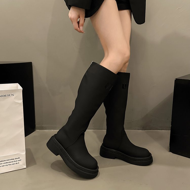 Designer Snow Boots: Warm Furry Winter Cotton Shoes for Men & Women, 6cm Heel 8ee2