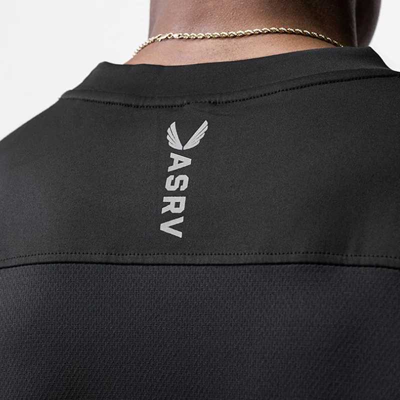 Mens Summer Gym T-shirt Loose Oversized O-Neck Short Sleeve Shirt Man Quick Dry Breathable Casual Tee Clothing Fitness TopsXJ241025