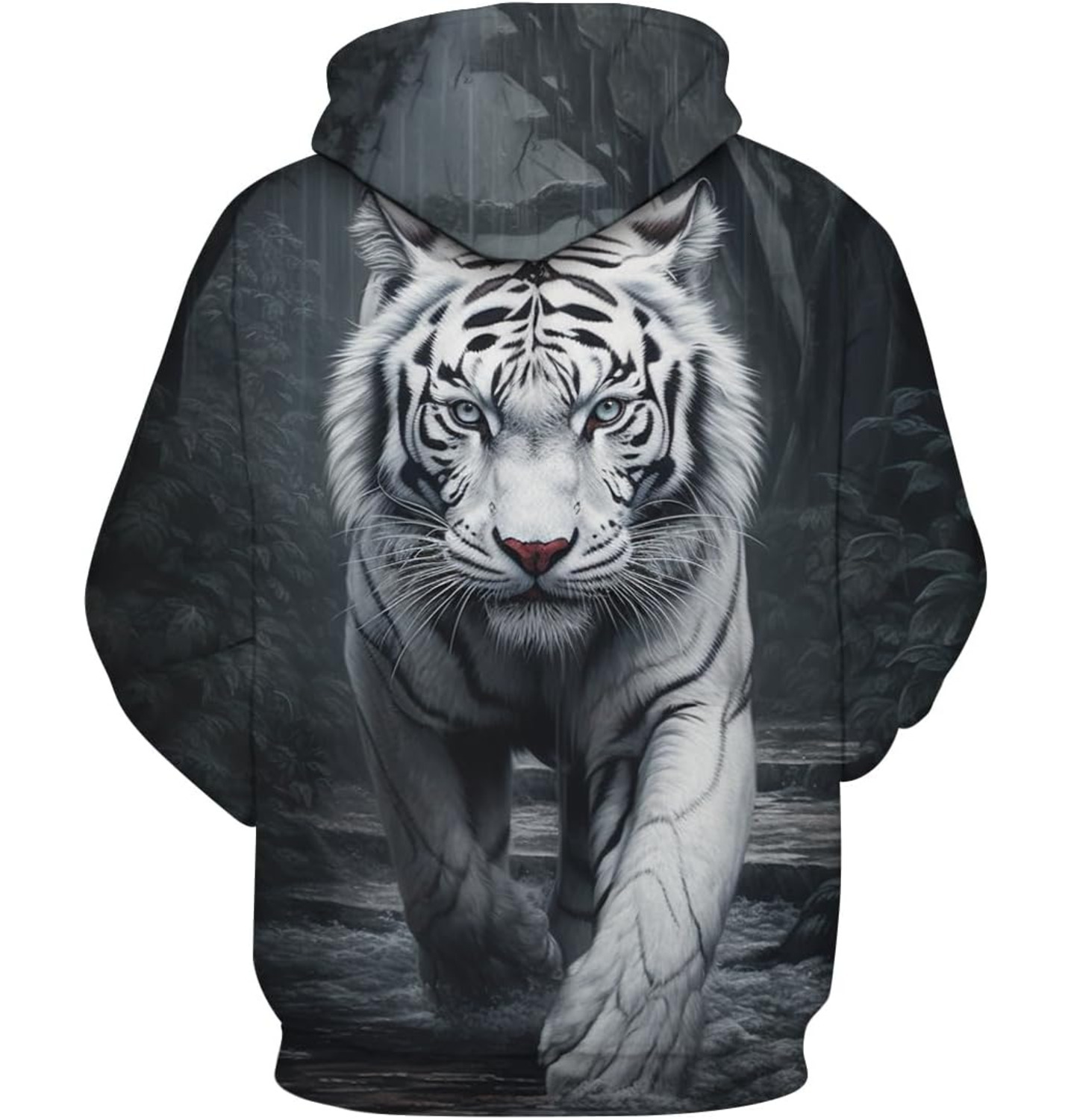Hoodie for Mens Womens Novelty Tiger Graphic Hoodies Cool hoodies Sweatshirt Pullover for Men Graphic Hoodies sweatshirt Fashionable and Warm