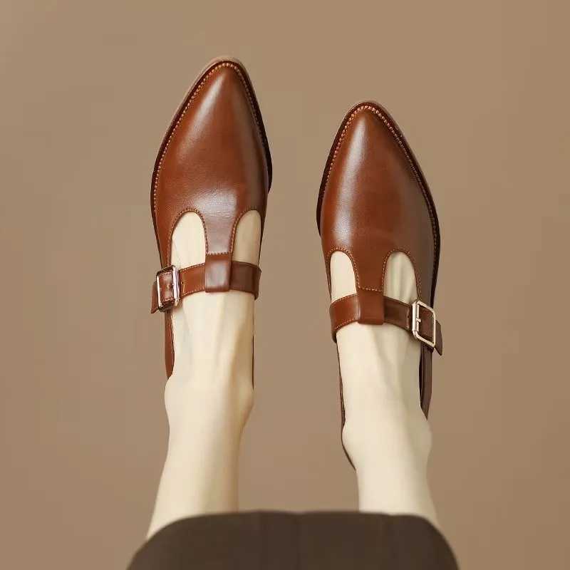 Womens Shoes Mary Janes Womens High Heels Summer Solid Color Fi Pointed Toes Sexy Office and Professional High Heels M241024
