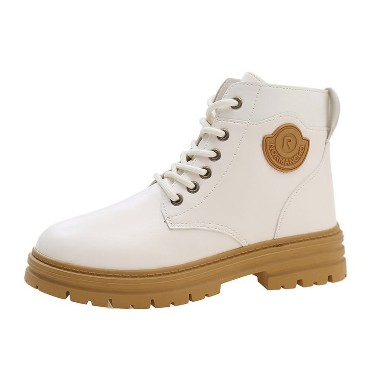 Women's Lace-up Martin Boots: Stylish 2024 Winter Short Boots with Free Shipping 4c44