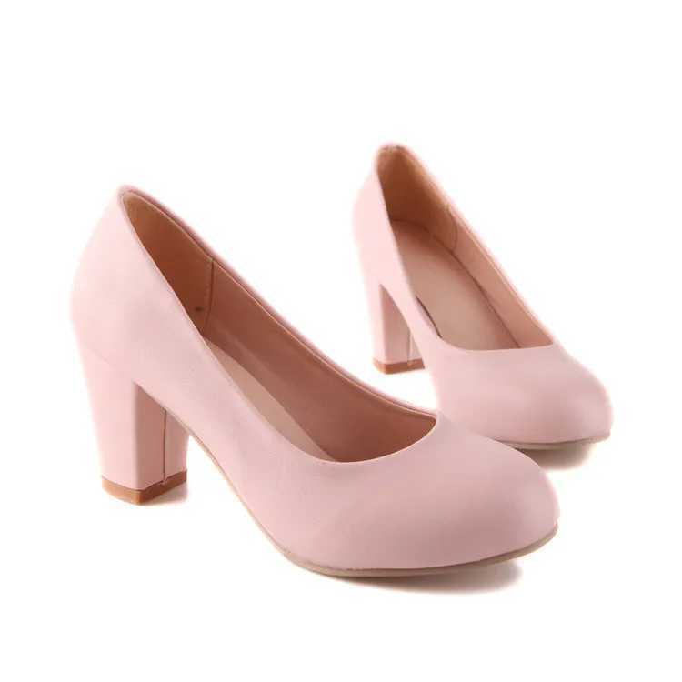 High Quality Zapatos Mujer Tac shoes large size 34-43 color new spring summer autumn womens pump womens high heels Pu 07 T241024