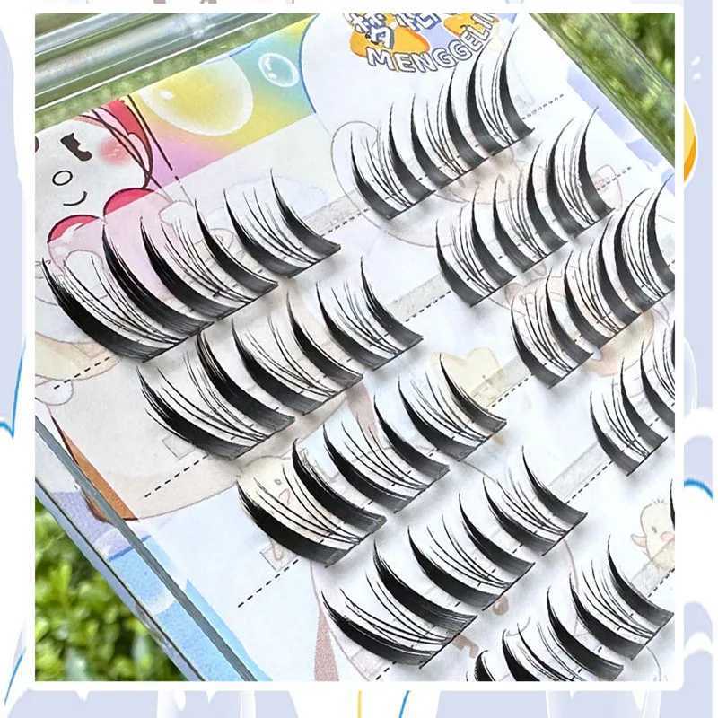 Adhesive free false eyelashes can be reused DIY animation Fox eyes wings thick fluffy eyelashes expansion segmented expansion beauty eye toolW241024