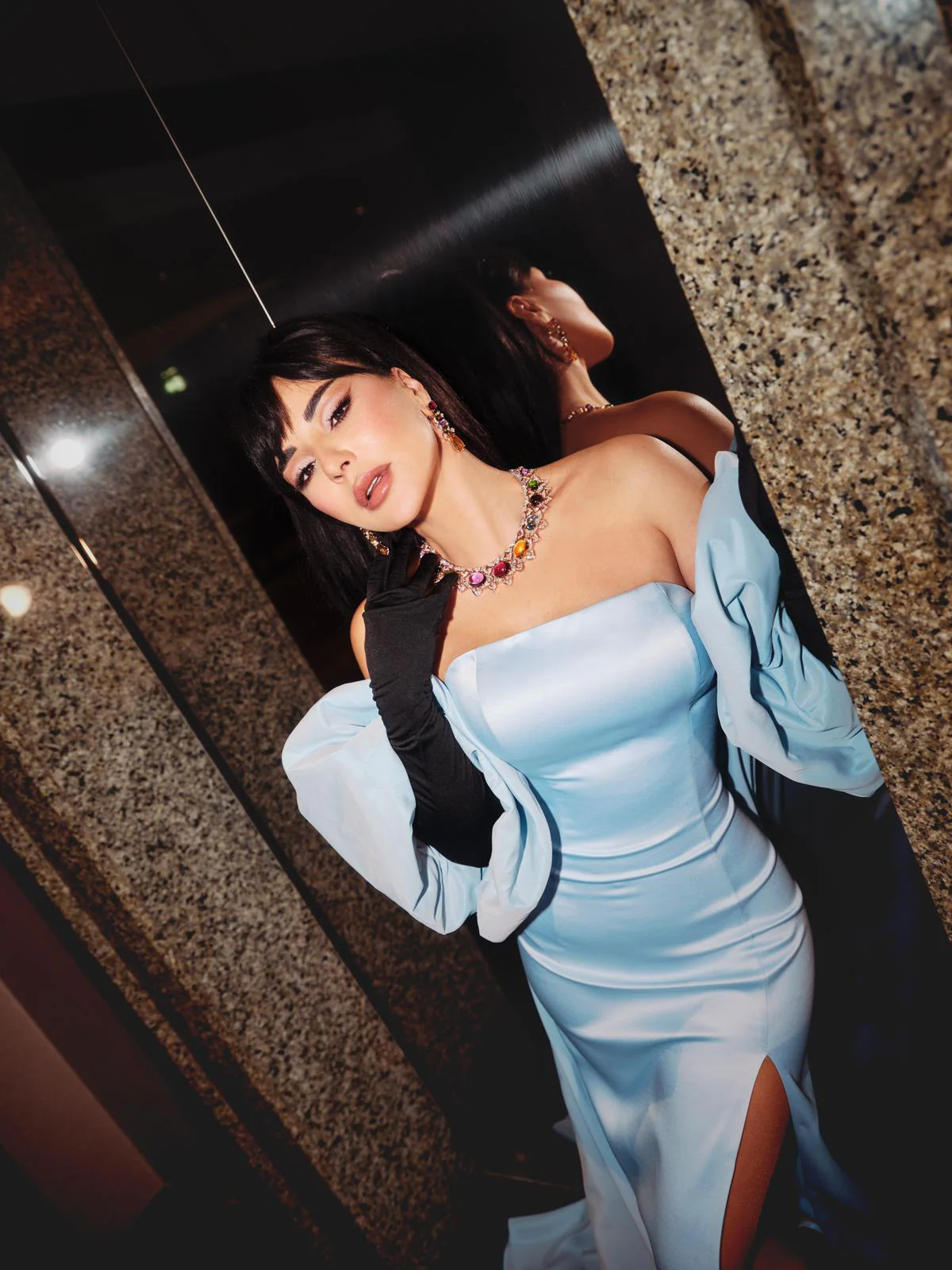 Aso Ebi Evening Dress Plus Size Formal Party Prom Gowns Sheer Weddings Reception Gown Formal Occasion Dress Vestidos De Noche 06