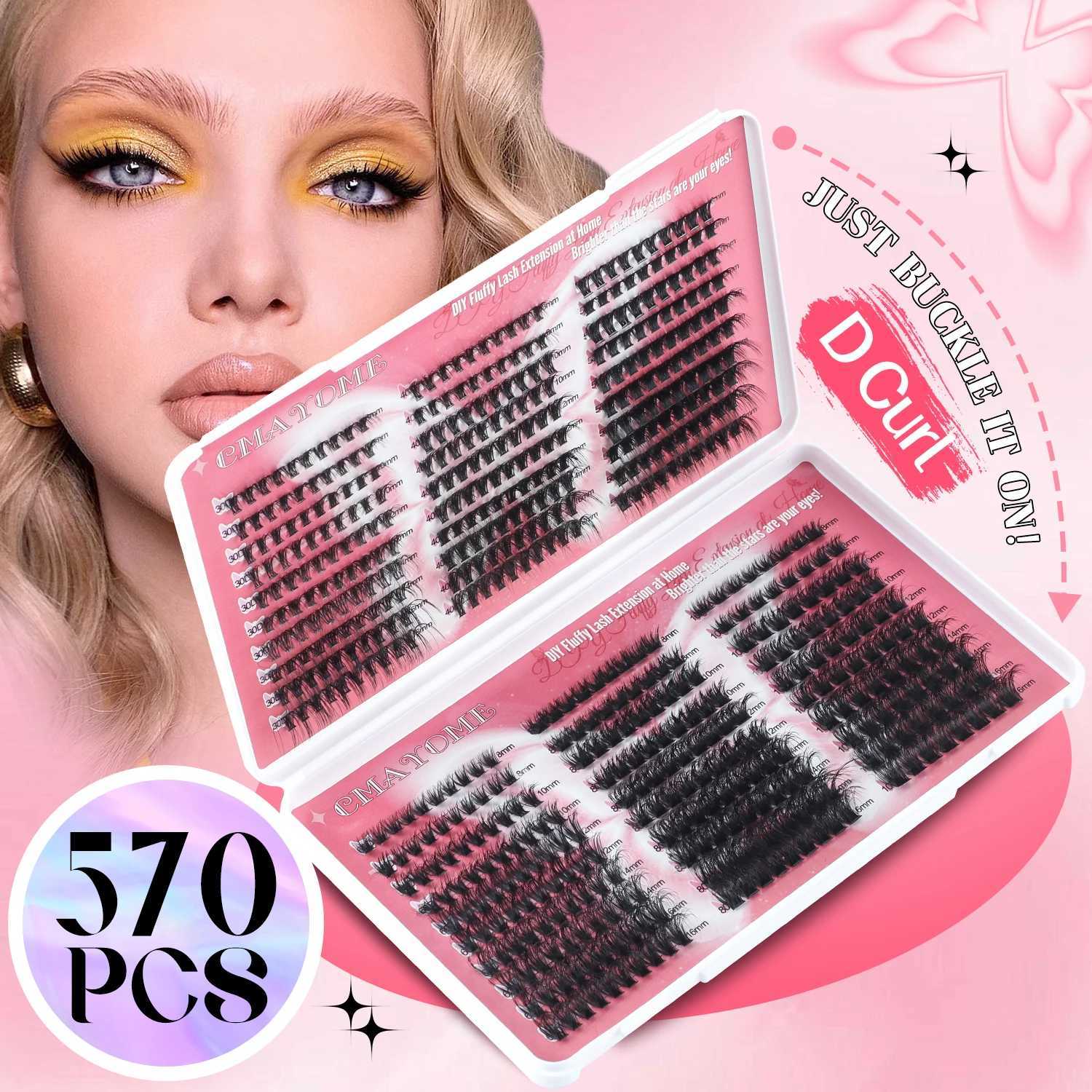 570 clusters multiple specifications and types to meet daily needs luxurious and gorgeous eyelash book collectionsW241024