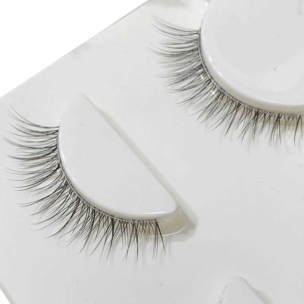 New 3D mink eyelashes natural short full length eyelashes transparent fur short mink eyelashes false eyelashesW241024