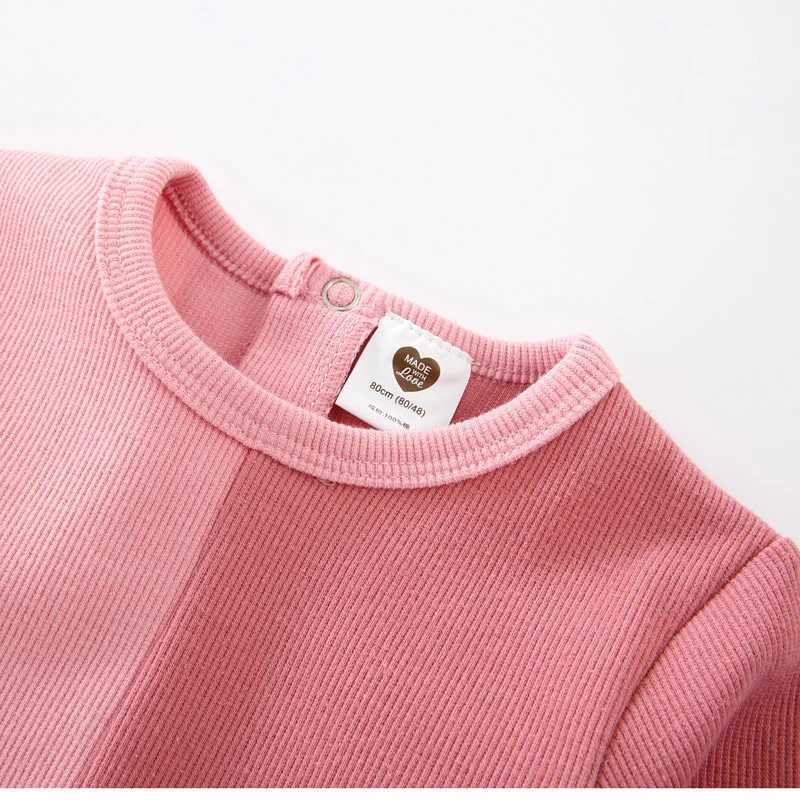 Baby cotton rompers long sleeve girl boy clothes Unisex pocket pyjamas newborn baby footed overalls jumpsuit outfitXJ241025