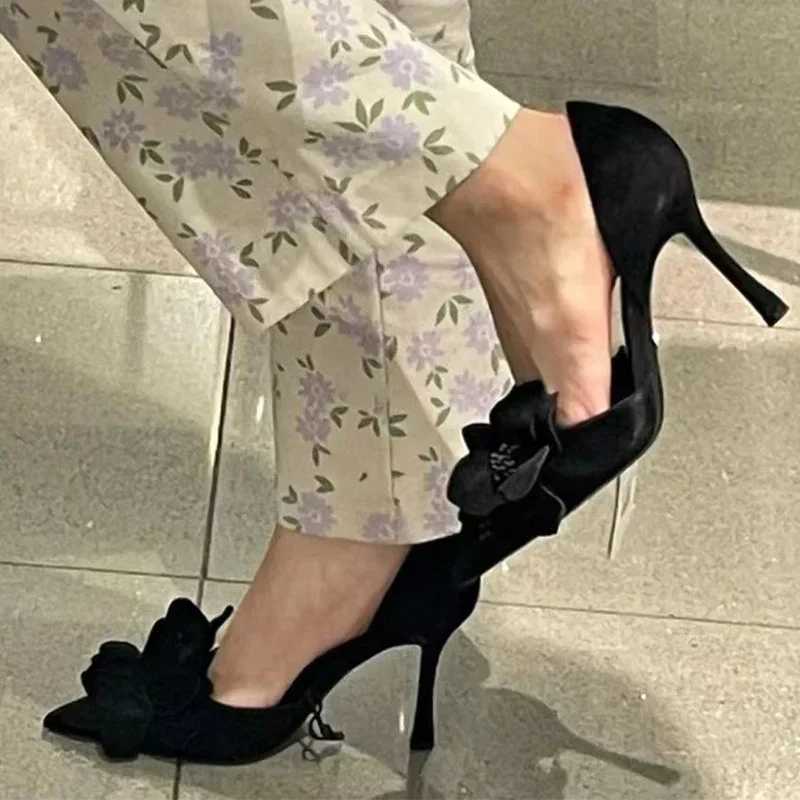 High Quality Womens floral high heels sexy sandals summer designer new style pairs of shoes dress pump wedding high-heeled shoes walking Zapatos T2410