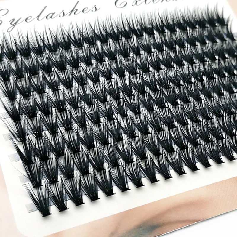 New 8/5 rows 10D 20D 30D 40D eyelash extensions 160/100Pcs personal eyelash clusters 8-16mm natural thick Russian eyelashesW241024