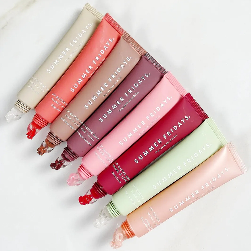 New Summer Fridays Butter Conditioning Mask and Balm Instant Moisture Shine Sheer Tinted Soothing Lip Makeup CL250121