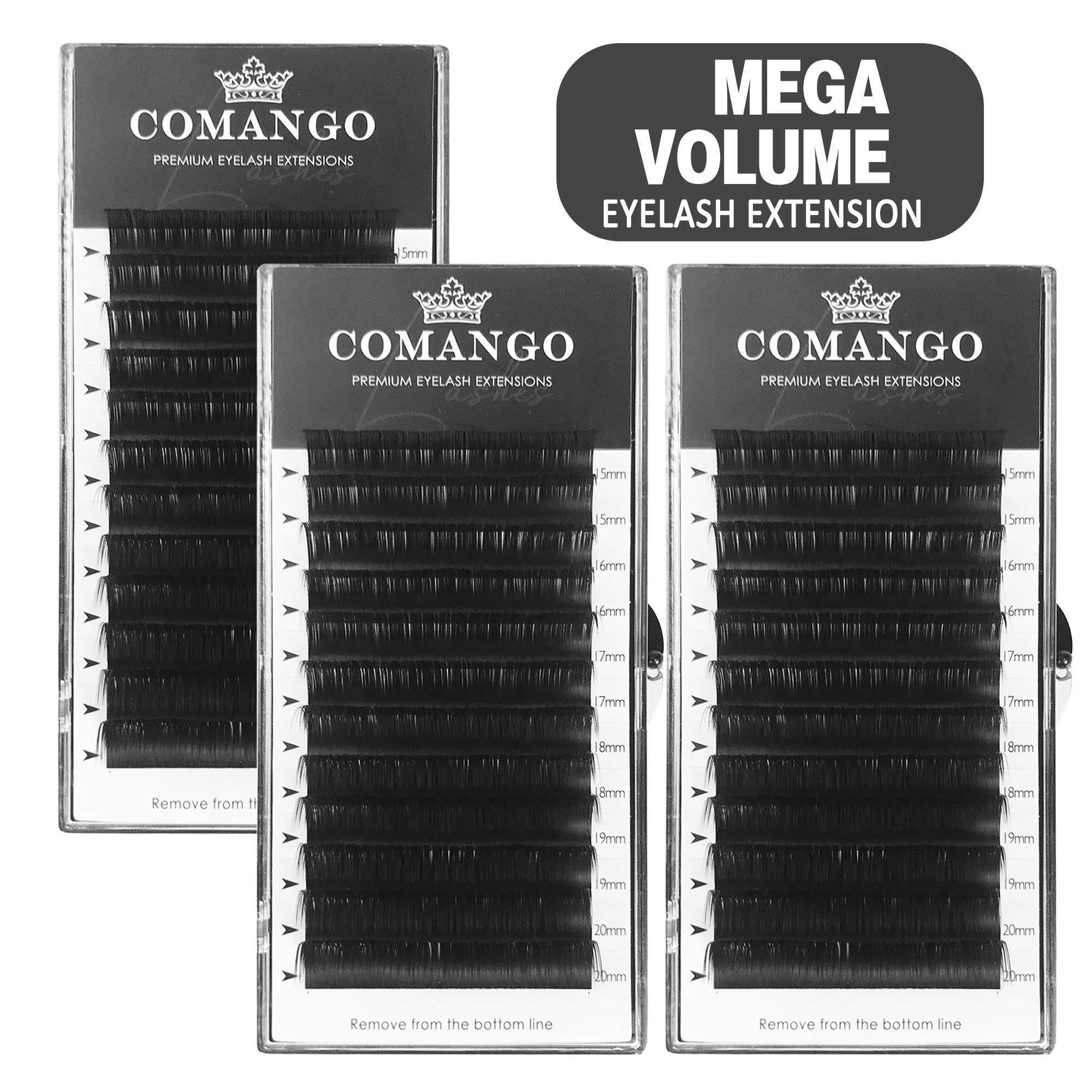 Home>Products>High quality eyelashes>Super soft silk mink 8-15mm mixed length extended roll false eyelashes supply CiliosW241024