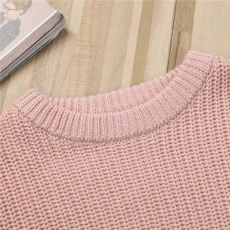 1-5 years of childrens autumn and winter sweaters long sleeved knitted solid color thick zipper suitable for boys and girls to keep warm sweater tops 