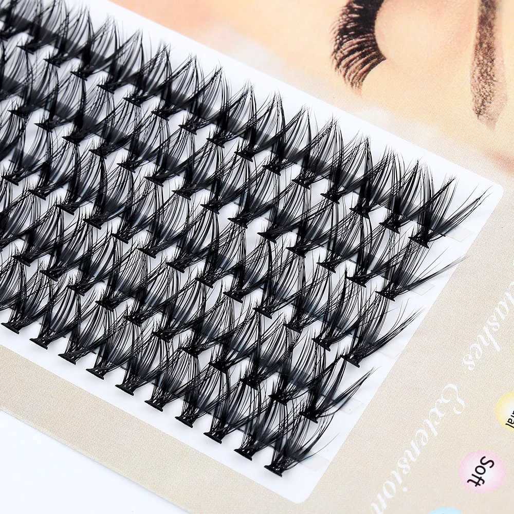 JMER Hoting 100 Clusters Thick Eyelash Personal Eyelash Extension Lash Bundle Professional Russian Curling False EyelashW241024