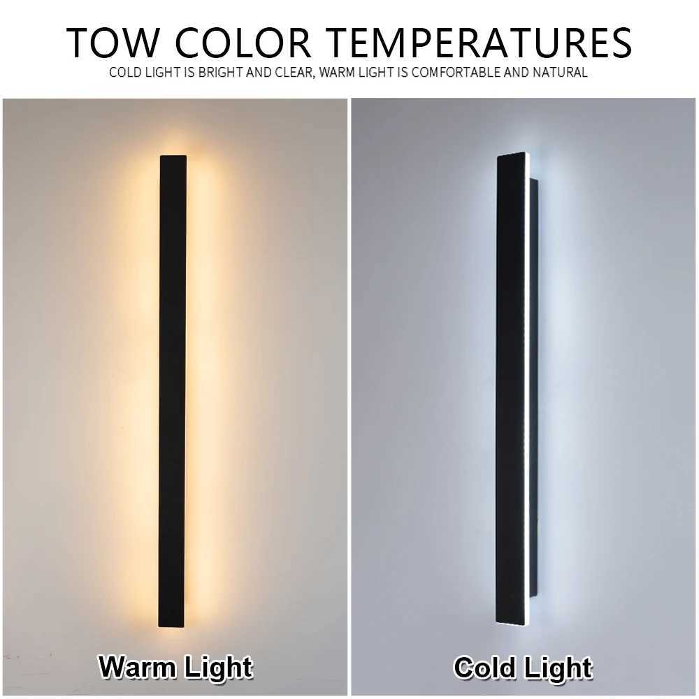 2/1 dimming waterproof LED wall lamp for garden decoration outdoor lighting 85-265V LED wall lamp external lighting X241025