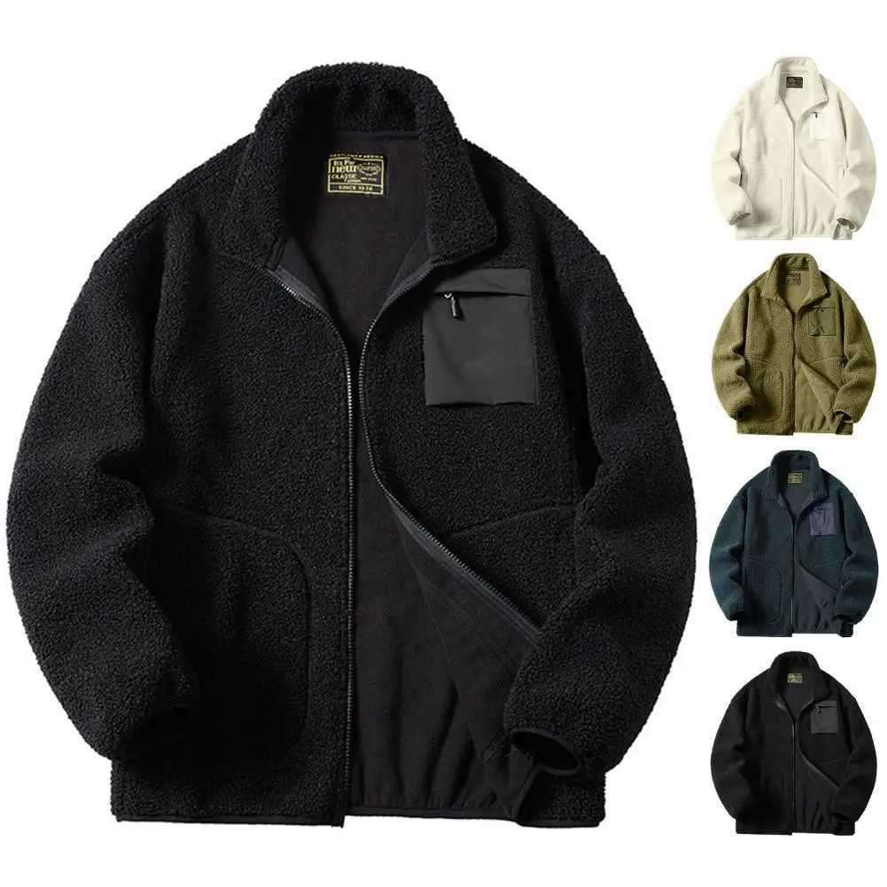 Autumn and Winter Mens Polar Artificial Ramsworth Jacket Outdoor Mountain Camping Hiking Hot Jacket Fashion Jacket Casual Top W241024