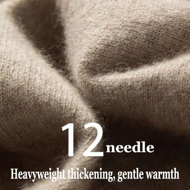 Cashmere Turtleneck Sweater Men - Soft, Warm, Lightweight Knit Pullover For Fall & Winter
