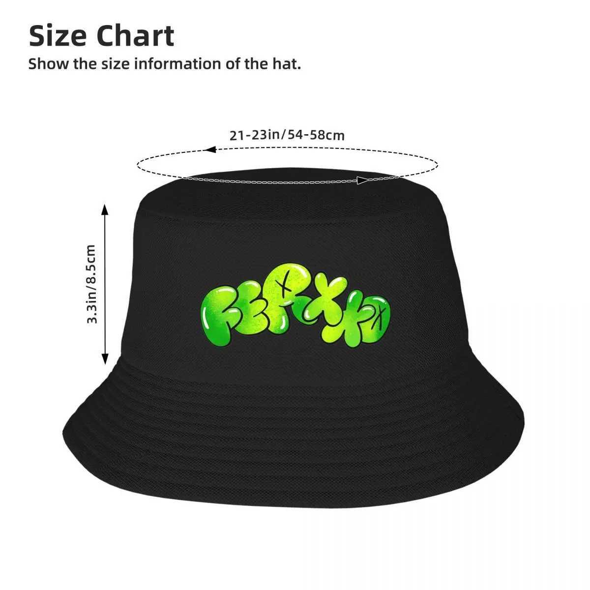 Hot Summer Heear Feid Ferxxo Nitrojam Tour Merch Bucket Hat Fashion Girls Sun Hat Boonie Hat Packaging Fishing C Camping W241024