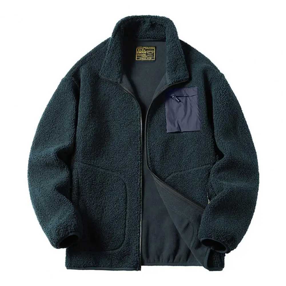 Autumn and Winter Mens Polar Artificial Ramsworth Jacket Outdoor Mountain Camping Hiking Hot Jacket Fashion Jacket Casual Top W241024