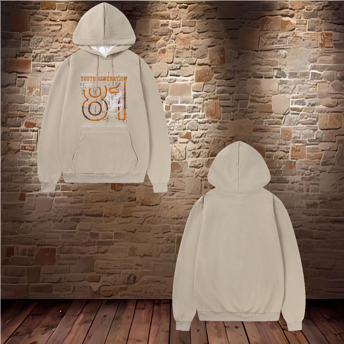 Classic Casual Hoodie Breathable Wholesale Men Clothes Hoodie Custom Print Oversized Clothings Sport Tech Fleece