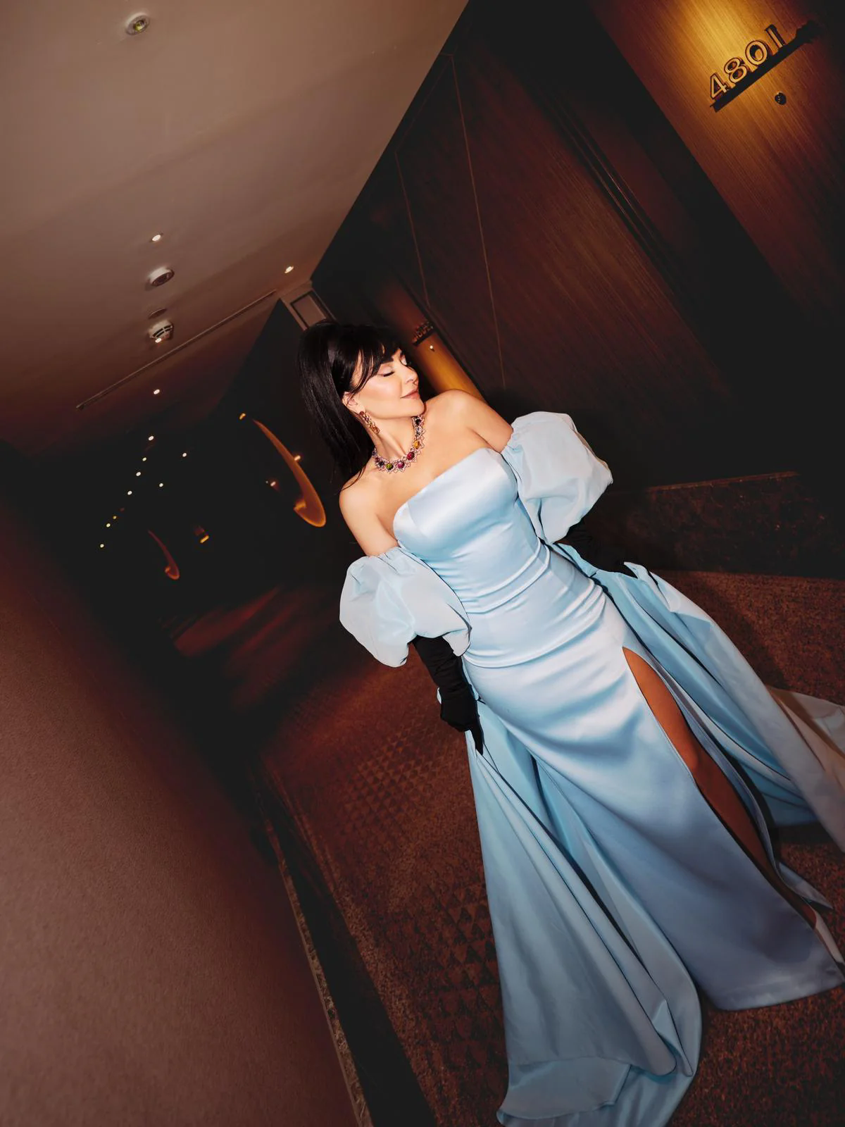 Aso Ebi Evening Dress Plus Size Formal Party Prom Gowns Sheer Weddings Reception Gown Formal Occasion Dress Vestidos De Noche 06