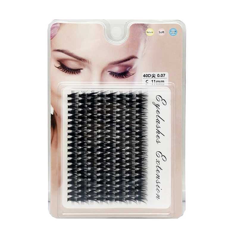 Personal eyelash extension natural artificial mink eyelashes 10/20/30D/40D cluster eyelash extension makeup Cilia HottingW241024