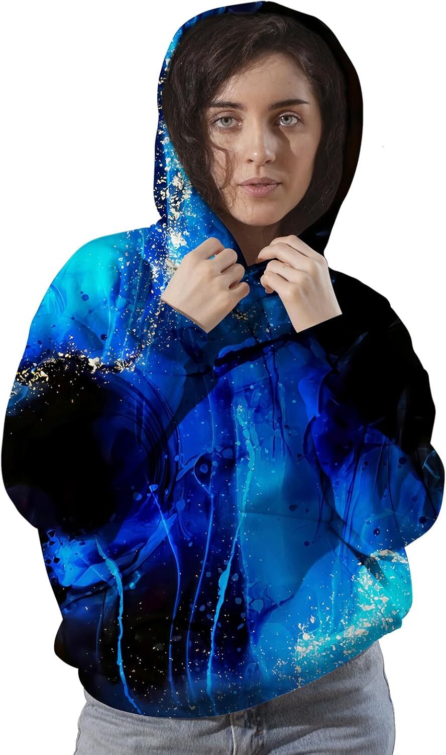 Hoodie for Mens Womens 3D Print Hoodies for Teen Boys Pullover Hoodie Sweatshirt for Birthday Gift Graphic Hoodies sweatshirt Fashionable and Warm