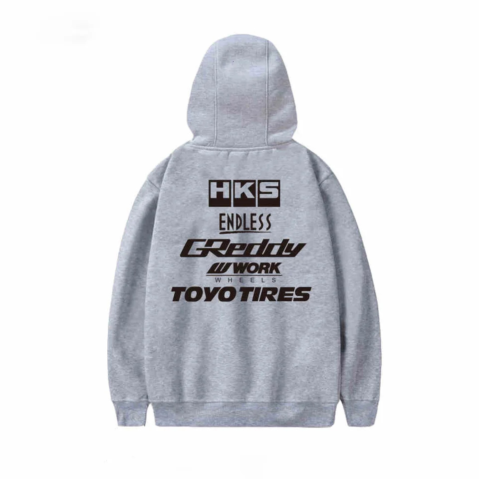 Arrivals Autumn and Winter Japanese JDM Modified Car Style ENDLESS Pure Cotton Adult Racing Sport Unisex Pullover 241010