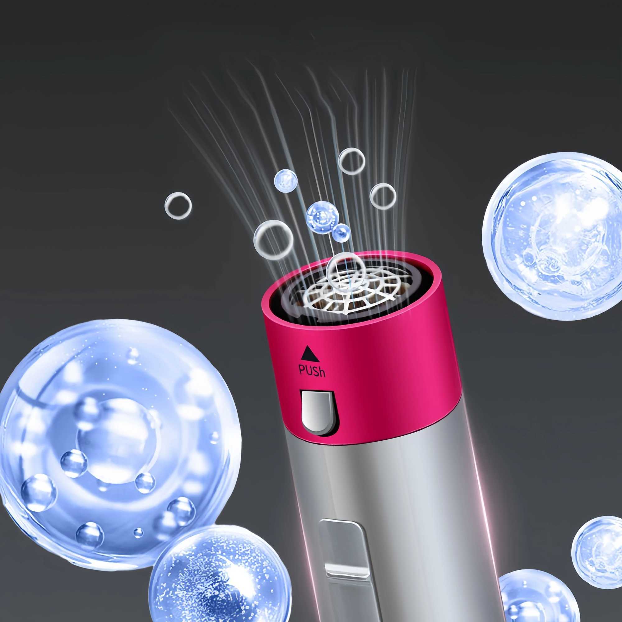 5-in-1 hair dryer high-speed hair dryer straightener curling iron hot air brush ion detachable hair dryer W241025