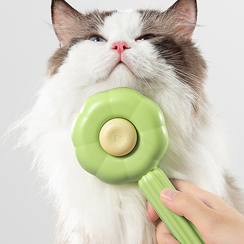Cat Comb Dog Hair Comb Sunflower Pet Cleaning Comb Spot Sunflower Styling Pet Floating Hair Comb