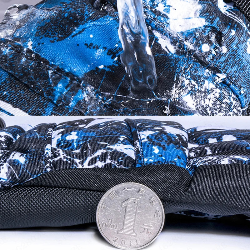 MenWomenKids Ski Gloves Snowboard Ultralight Waterproof Winter Sonw Warm Fleece Motorcycle Snowmobile Riding 241024