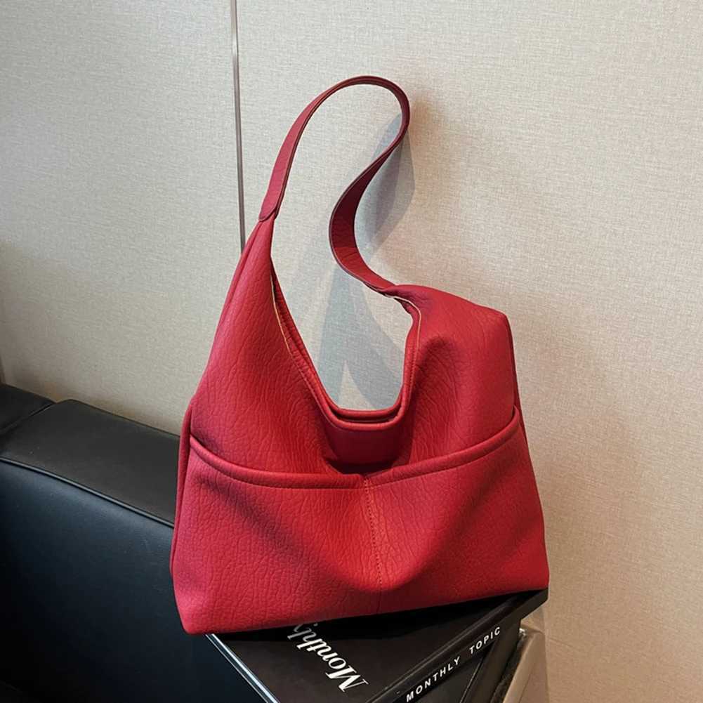 Tote Bag for Women with Interior Pocket Handbag Pu Leather Casual Trendy Hobo Purse Work Travel Shopping 241025