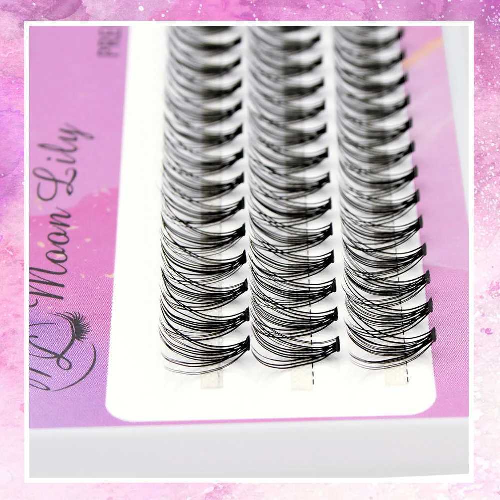 Moonlily High Quality 20D 30D Artificial Mink Eyelash Grafted Professional Makeup Single Cluster Eyelash Natural Soft BundleW241024