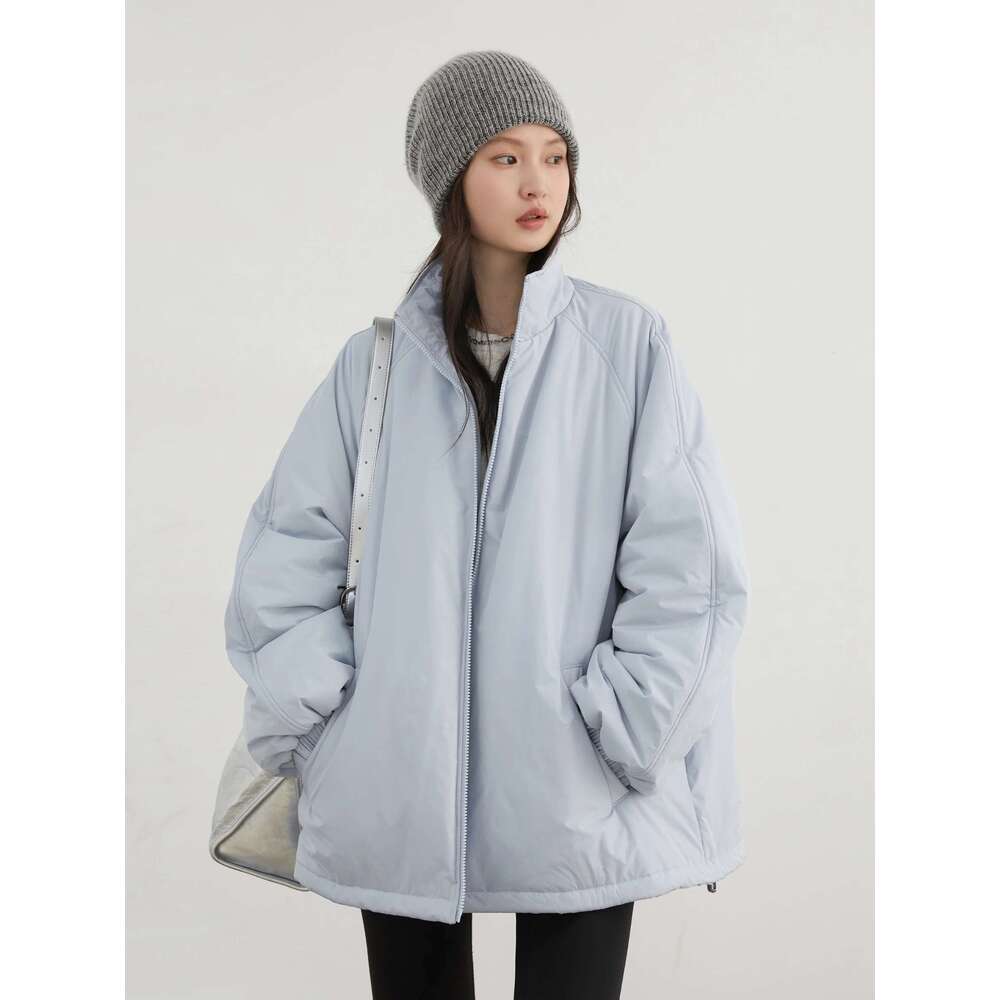 CHIC VEN Women Parkas Casual Loose New Letter Embroidered Jacket Warm Baseball Coat Female Outerwear Sports Autumn Winter 2024