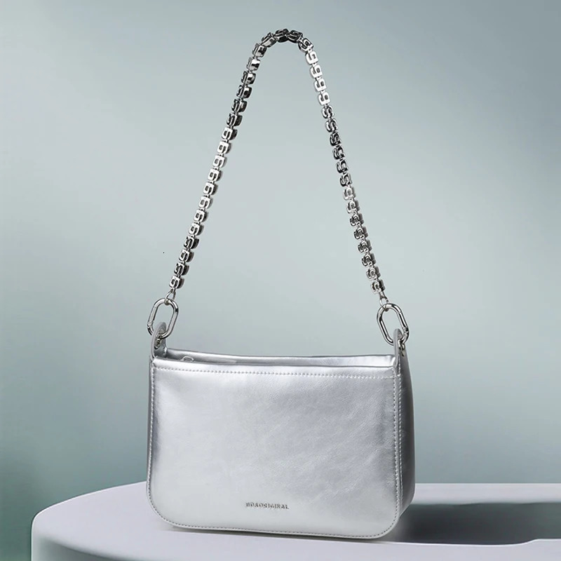 Women Genuine Leather bag crossbody ner handbag chain womens shoulder 241021