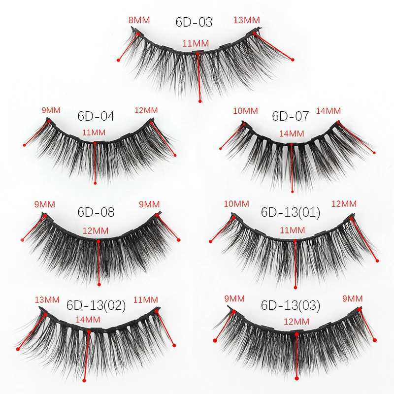 1/3/4 pair magnetic eyelash kit waterproof liquid eyeliner embosser soft artificial Cils puffy false eyelash makeup set hot toolW241024