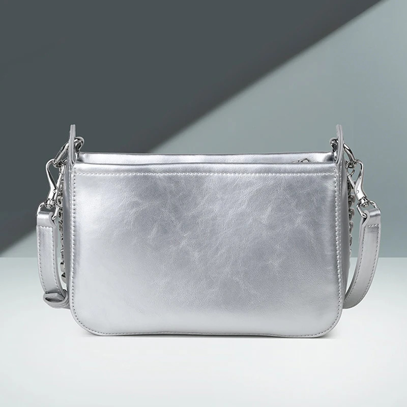 Women Genuine Leather bag crossbody ner handbag chain womens shoulder 241021