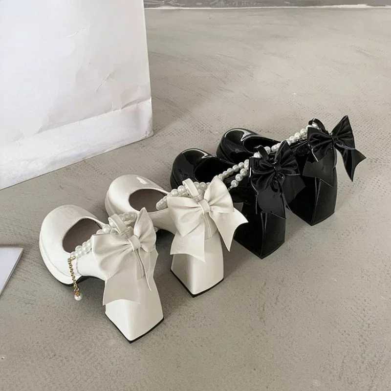 High Quality New Fi Pu Leather Womens High Heels Party Wedding Shoes for Womens Shoes T241024