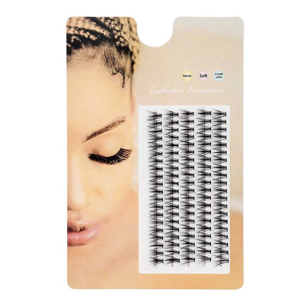 LTWEGO Hoting 5-Row Personal Eyelash Extension Natural Artificial Mink Eyelash Personal Cluster Eyelash Extension Creating CiliaW241024