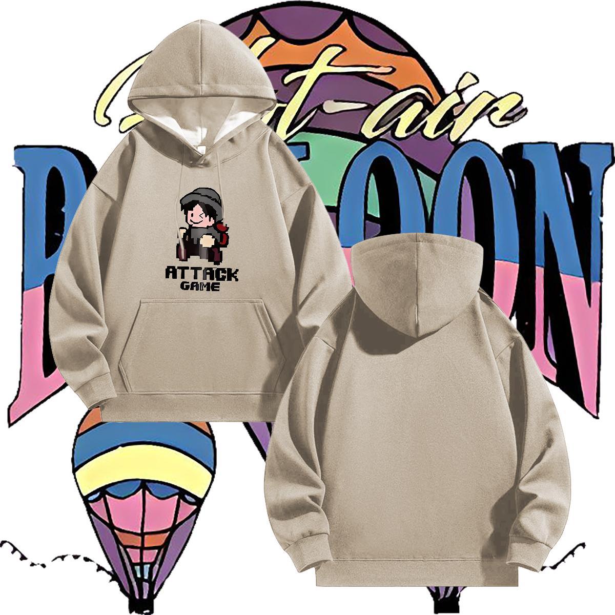 Customized Men's Hooded Sweatshirt High Street Hip Hop Warm Hoodie for Man Woman Hooded Collar US Size Clothes Hoodie Thick Plush