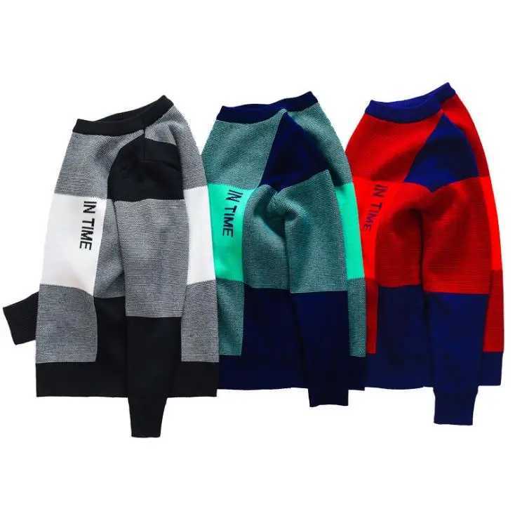 A boys round neck sweater a childs sweater. W241025