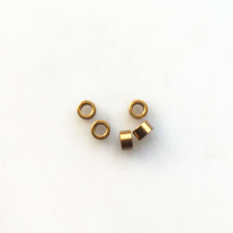 Copper sleeve precision shaft sleeve inner diameter 3 outer diameter 5 length 3 powder metallurgy oil containing bearing
