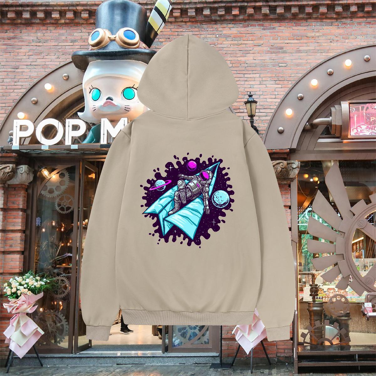 Stylist Men's Hooded Sweatshirt Breathable Classic Hoodie for Man Woman US/EU Size Pullover Hoodie Sports Casual 350g Cotton