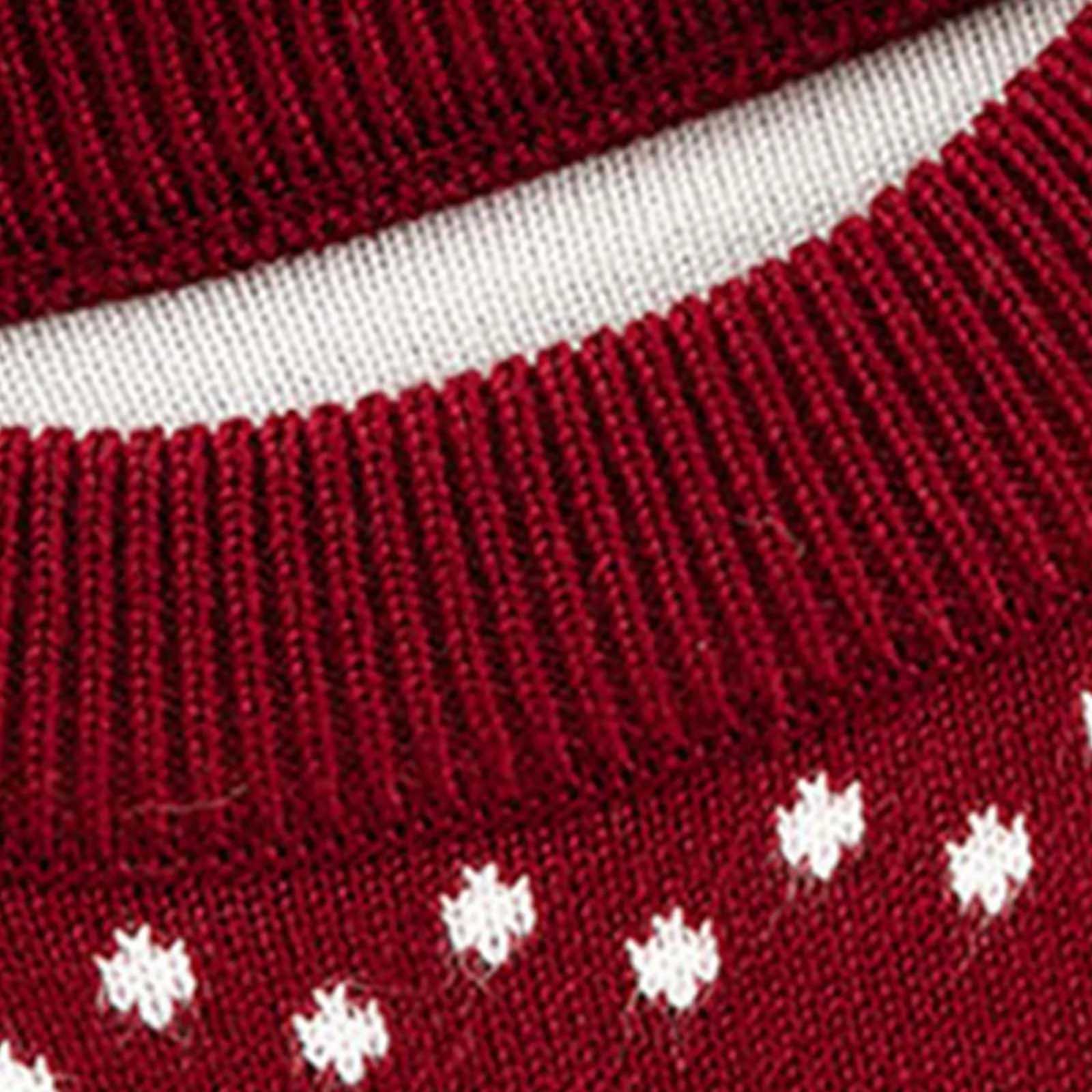 New Autumn Winter Clothing Childrens Christmas Sweater Long Sleeve Deer Knitted Pullover Top Childrens Clothing Boys Sweater Coat W241025