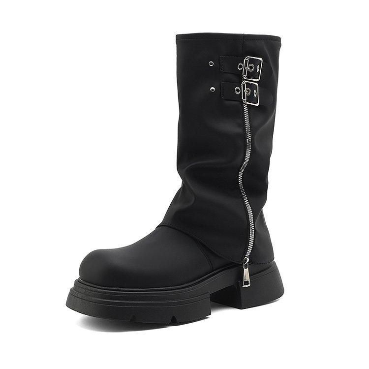 Winter Snow Boots for Women 2024, Furry Cotton Shoes, Warm Booties c3e3