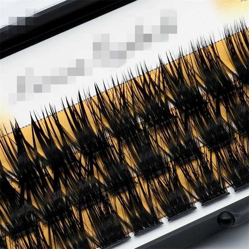 36 clusters of 40D false eyelashes single cluster false eyelashes segmented natural eyelashes using simple eyelash extensionW241024
