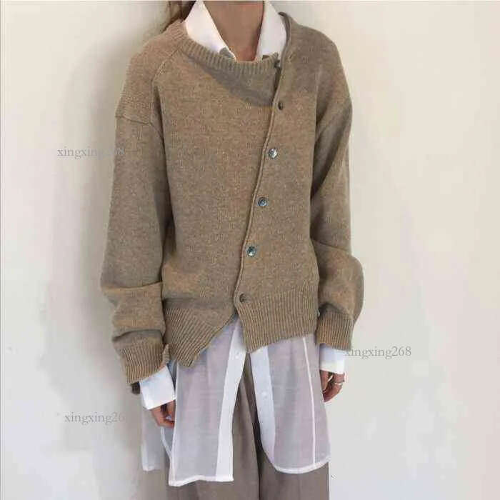Fall Sweater Cardigan Woman Cashmere Sweaters Women Clothes Korean O-Neck Cropped Winter Long Sleeve Kumper oversized Wool 211221